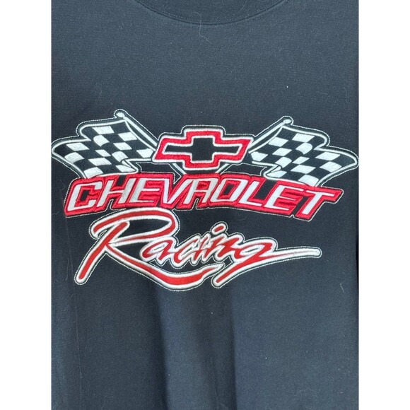 Vintage Steve &‎ Barry’s Chevrolet Racing Crewneck Sweater Sweatshirt Large L - Picture 4 of 8